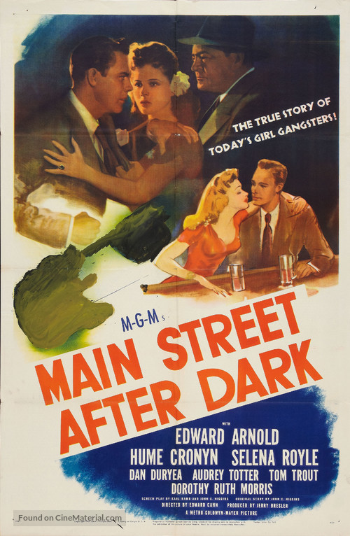 Main Street After Dark - Movie Poster