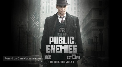 Public Enemies - Movie Poster