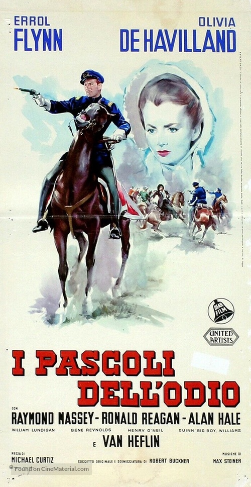 Santa Fe Trail - Italian Movie Poster