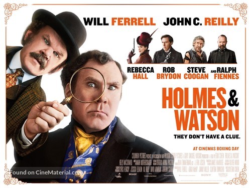 Holmes &amp; Watson - British Movie Poster