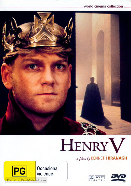 Henry V - Australian DVD movie cover