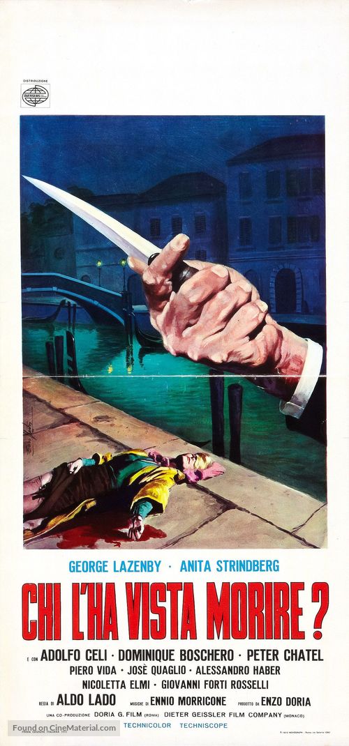 Chi l&#039;ha vista morire? - Italian Movie Poster