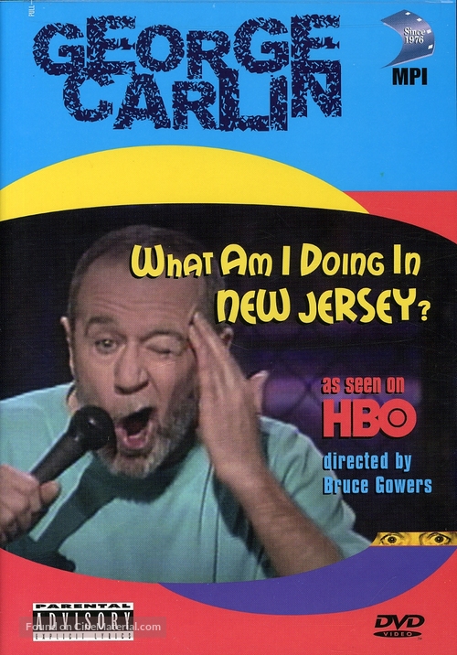 George Carlin: What Am I Doing in New Jersey? - DVD movie cover