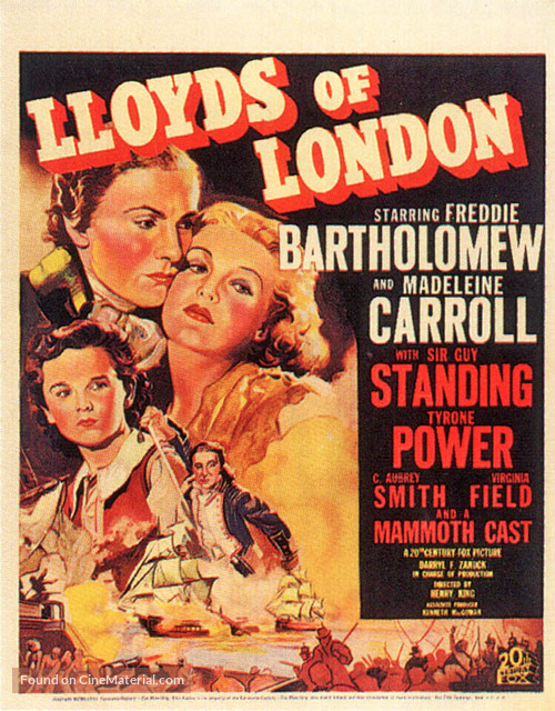 Lloyd&#039;s of London - Movie Poster