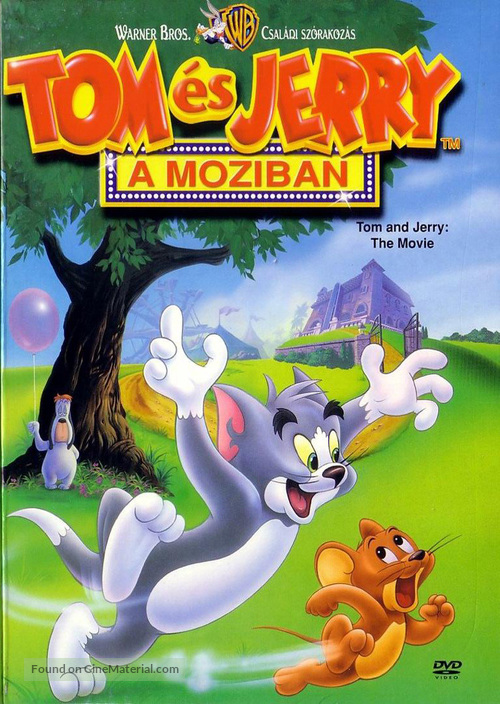 Tom and Jerry: The Movie - Hungarian DVD movie cover