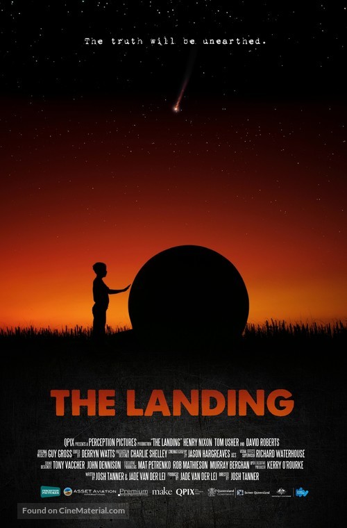 The Landing - Australian Movie Poster