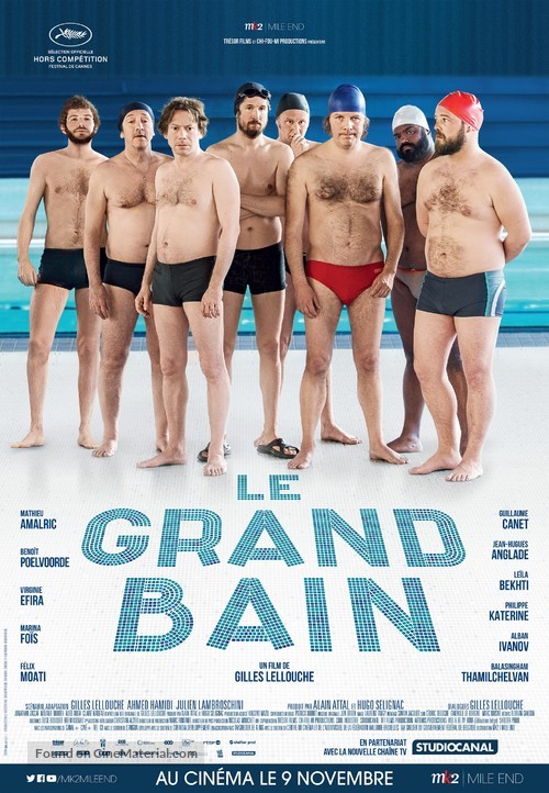 Le grand bain - Canadian Movie Poster