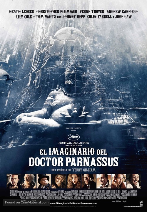 The Imaginarium of Doctor Parnassus - Spanish Movie Poster