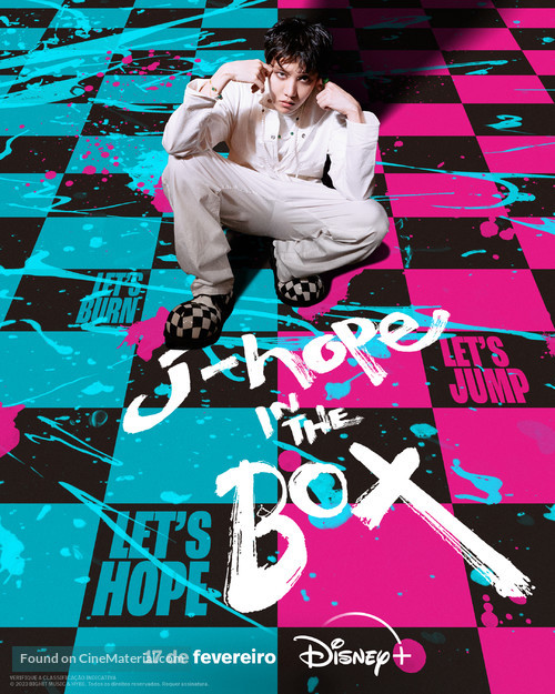 J-Hope in the Box - Brazilian Movie Poster