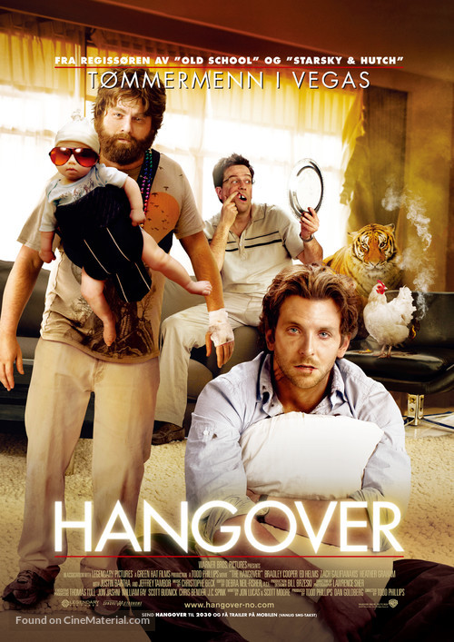 The Hangover - Norwegian Movie Poster