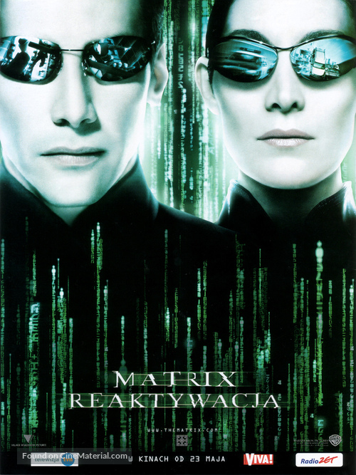 The Matrix Reloaded - Polish Teaser movie poster