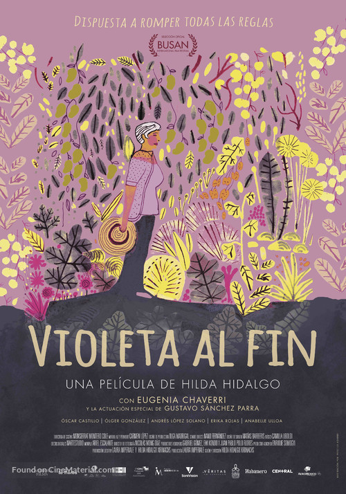 Violeta al fin - Costa Rican Movie Poster