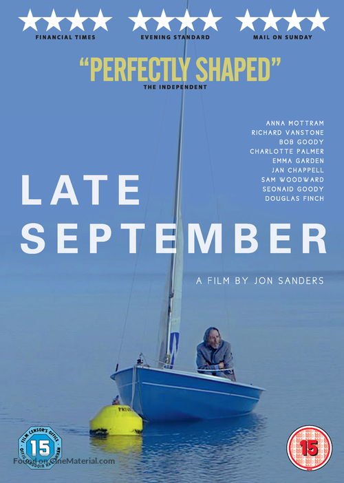 Late September - British DVD movie cover