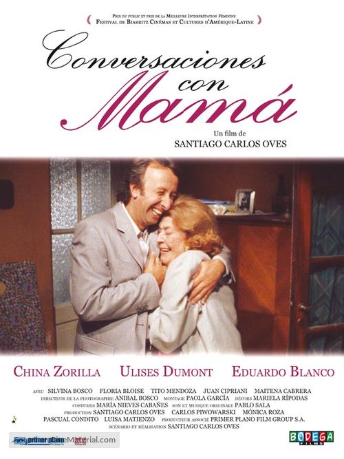 Conversaciones con mam&aacute; - French Movie Poster