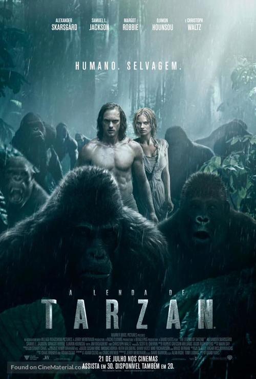 The Legend of Tarzan - Brazilian Movie Poster