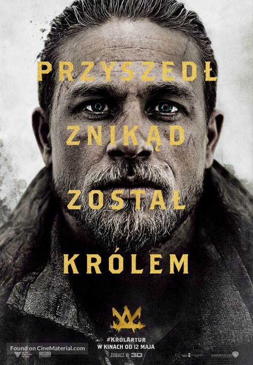 King Arthur: Legend of the Sword - Polish Movie Poster