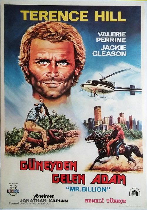 Mr. Billion - Turkish Movie Poster