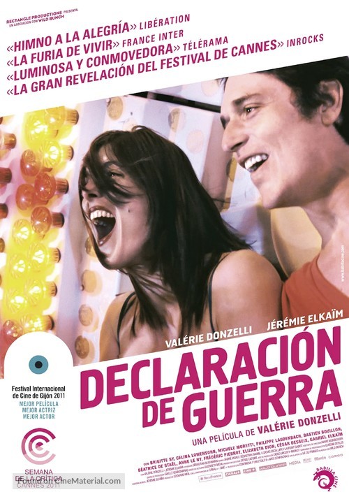La guerre est d&eacute;clar&eacute;e - Colombian Movie Poster