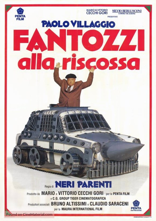 Fantozzi alla riscossa - Italian Theatrical movie poster