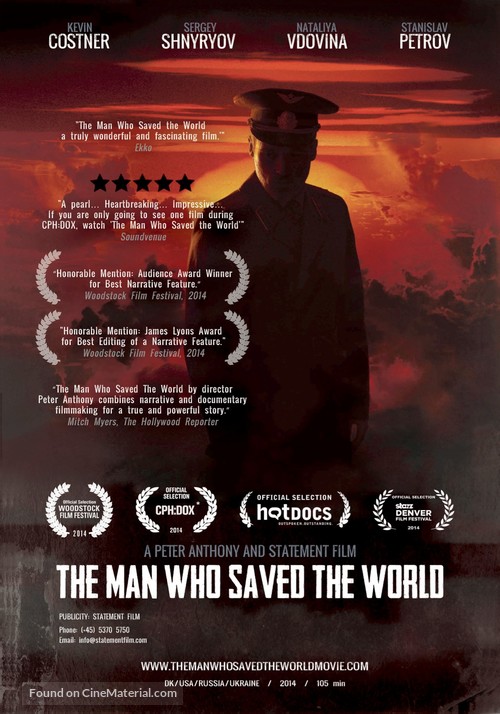 The Man Who Saved the World - Danish Movie Poster