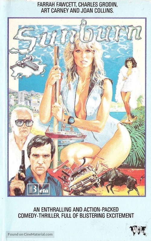 Sunburn - Australian VHS movie cover