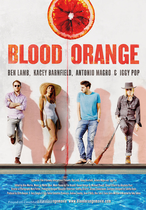 Blood Orange - British Movie Poster