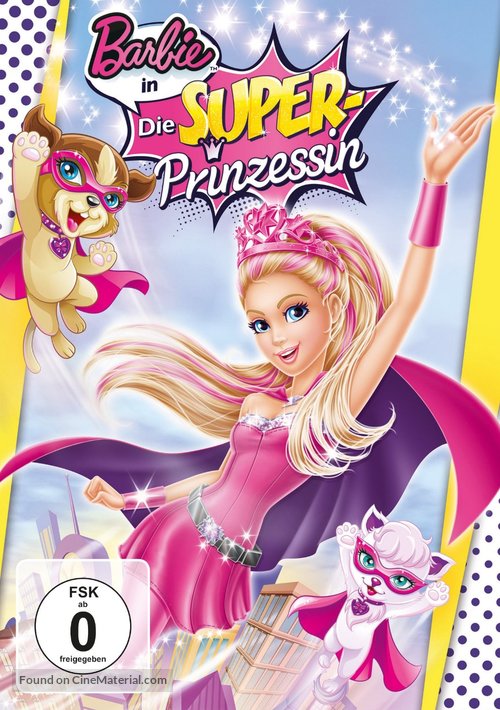 Barbie in Princess Power - German DVD movie cover