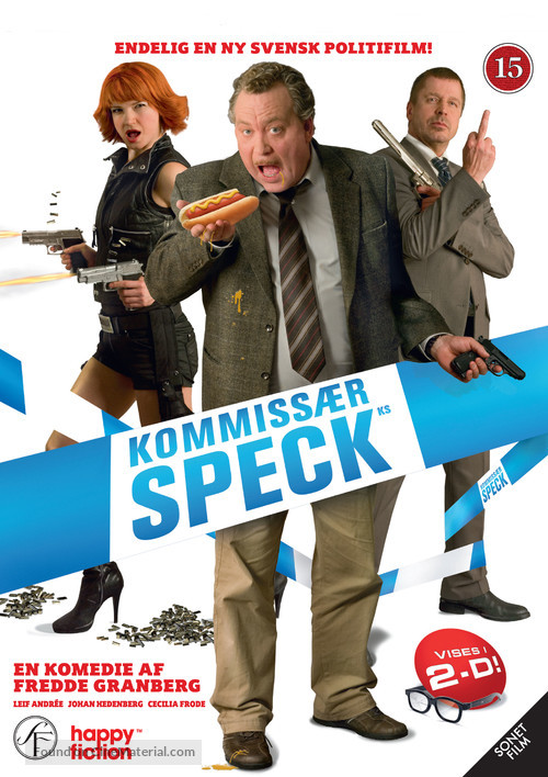 Kommissarie Sp&auml;ck - Danish DVD movie cover