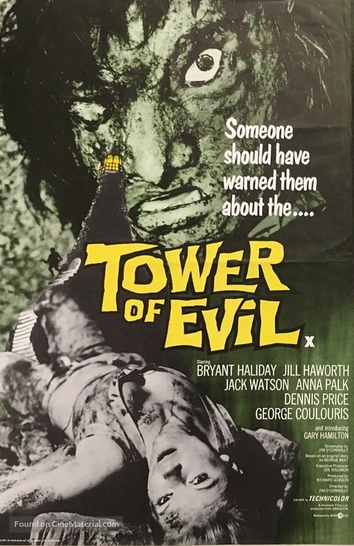 Tower of Evil - British Movie Poster