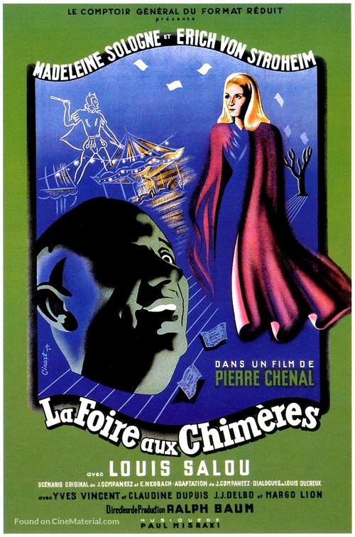 La foire aux chim&egrave;res - French Movie Poster