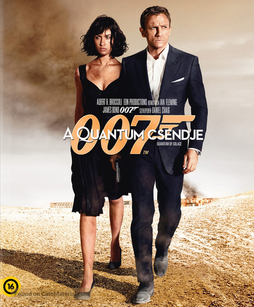 Quantum of Solace - Hungarian Blu-Ray movie cover