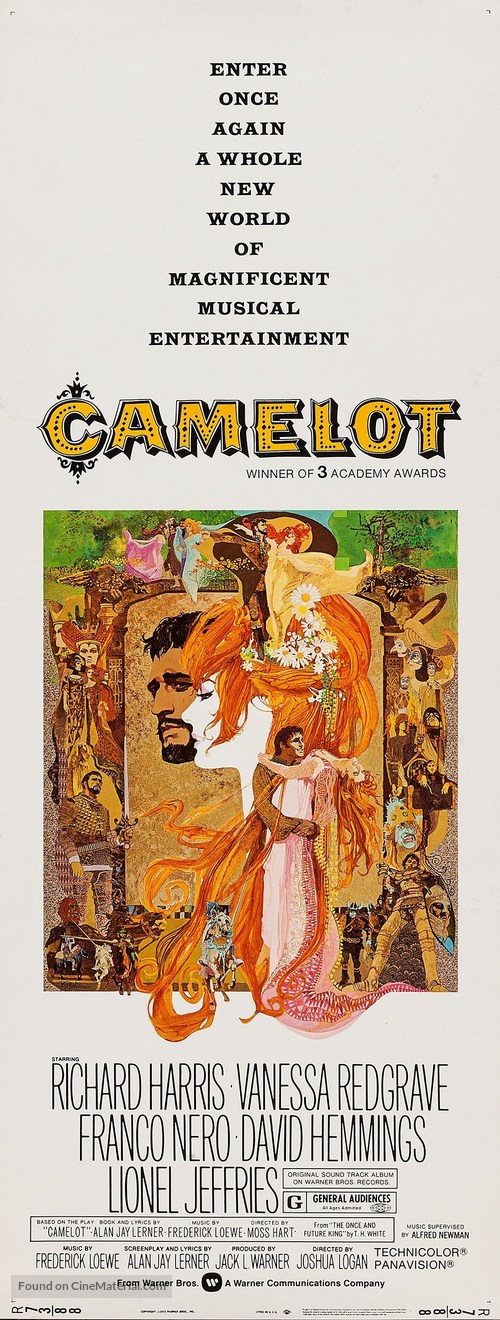 Camelot - Re-release movie poster