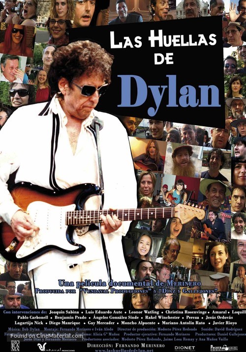 Las huellas de Dylan - Spanish Movie Poster