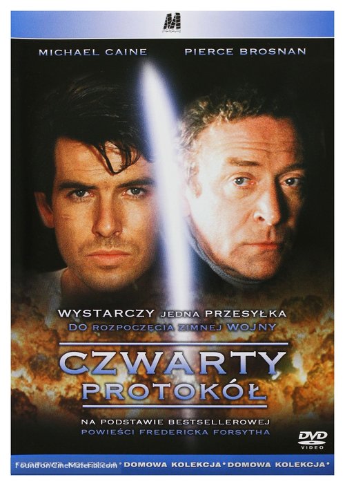 The Fourth Protocol - Polish Movie Cover