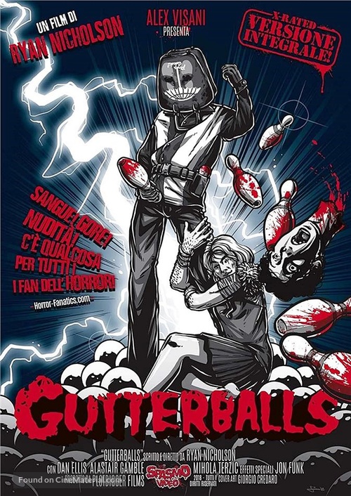 Gutterballs - Italian DVD movie cover