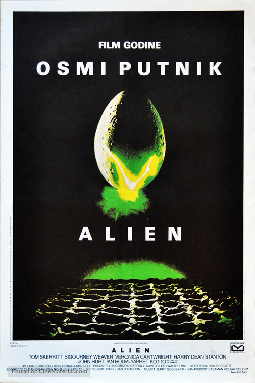 Alien - Yugoslav Movie Poster