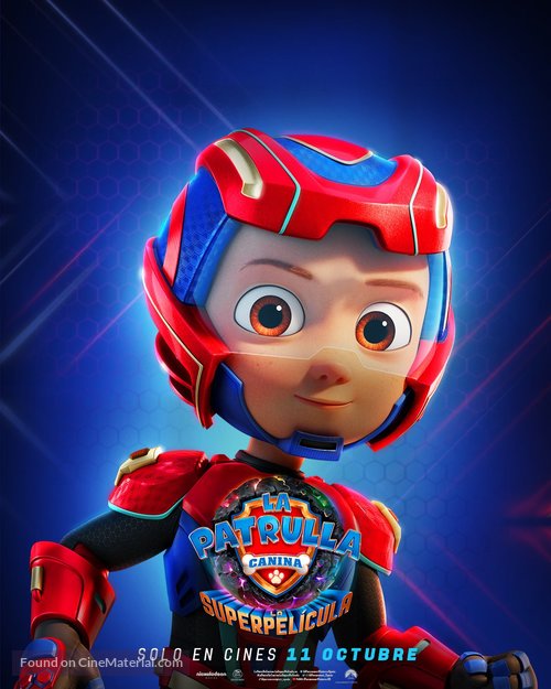 PAW Patrol: The Mighty Movie - Spanish Movie Poster