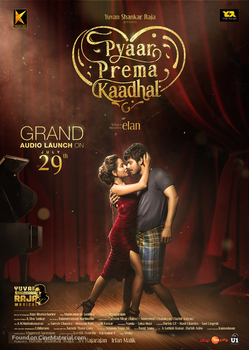 Pyaar Prema Kaadhal - Indian Movie Poster