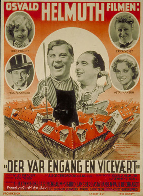 Der var engang en Vicev&aelig;rt - Danish Movie Poster