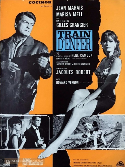 Train d&#039;enfer - French Movie Poster