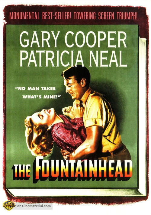 The Fountainhead - DVD movie cover