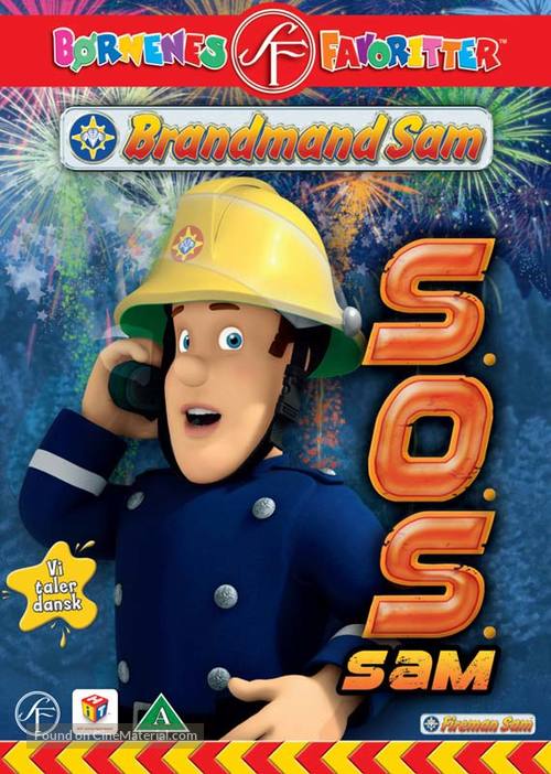 &quot;Fireman Sam&quot; - Danish DVD movie cover
