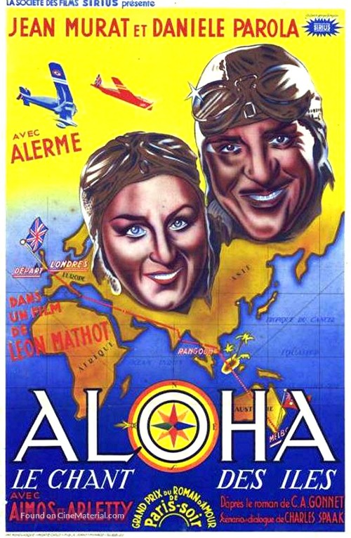 Aloha, le chant des &icirc;les - French Movie Poster