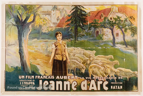 La merveilleuse vie de Jeanne d&#039;Arc - French Movie Poster