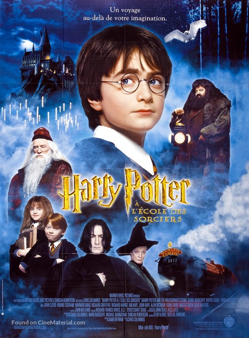 Harry Potter and the Philosopher&#039;s Stone - French Movie Poster
