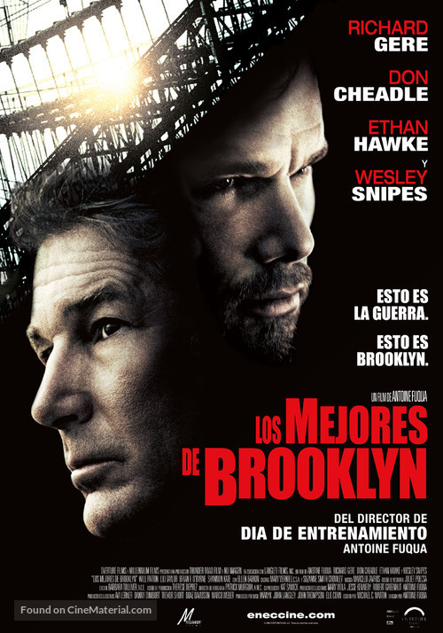 Brooklyn&#039;s Finest - Uruguayan Movie Poster