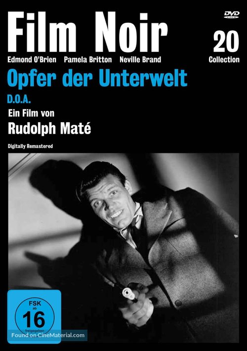 D.O.A. - German DVD movie cover