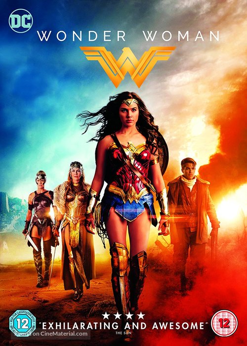 Wonder Woman - British Movie Cover