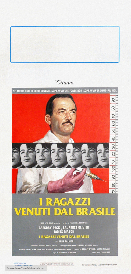 The Boys from Brazil - Italian Movie Poster