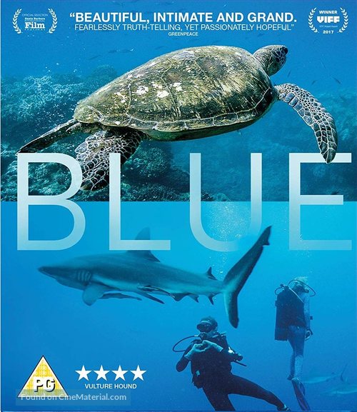 Blue - British Blu-Ray movie cover